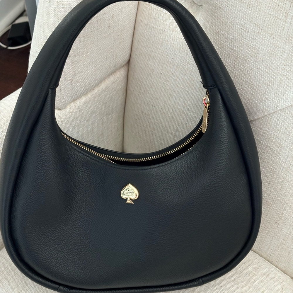 Kate Spade Black Hobo Bag